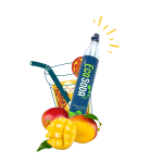 Image bouteille ÉcoSoda avec mangue