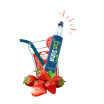 Image bouteille ÉcoSoda avec fraise